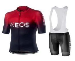 Summer cycling jersey sets mens 2021 team cycling clothing short sleeve mtb jersey setkits cycling bib shortspants 20Dpad9496959