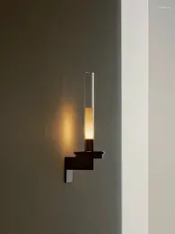 Lâmpada de parede Espanha Retro Creative Candlestick Simple Fashion Living Sala Decoração da Varanda Estudo