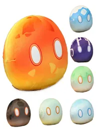 Anime Genshin Impact Slime Plush Keychain Cosplay Cute Throw Handful Toys Cartoon Birthday Xmas Gift Y07285564168