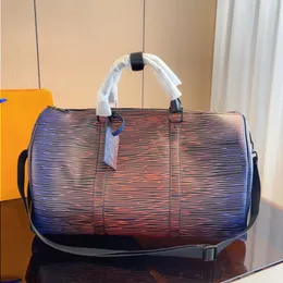 10A Fashion Baggage Travel Handbags Bag Bag Duffles Bags Womens Duffle Classic Fashion Designer Large Capacity Luggage Handbag 50CM Tjaej