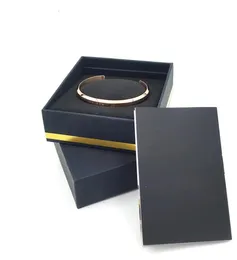 Love C Bracelets Manschette mit Originalbox Roségold Silber Bank