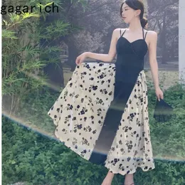 Повседневные платья Gagarich Women Fashion Seaside Resort Dress Premium Sense Panelsed подвеска цветочная винтаж Стол