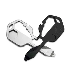 Multi -Function Key Tool Utility Pocket Card Multitool Outdoor Survival Multifunktionen Brieftaschen -Werkzeug Tragbare Gadget -Geschenke CC06879187468