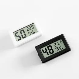 Mini Digital Feuchtigkeitsmesser Thermometer Hygrometer -Sensor -Messgerät LCD -Temperatur Kühlschrank Aquariumüberwachung Anzeige Innenräume