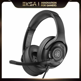 Słuchawki EKSA E4 Zestaw słuchawkowy Gamer 3,5 mm stereo słuchawki do gier na PC/PS4/PS5/Xbox One J240508