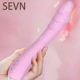 Leistungsstarker Dildo -Vibrator für weibliche GSPot Clitoris Stimulator Vagina Massager 10 Modus Anal Sexspielzeug für Erwachsene 18 240507