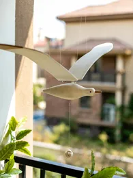 Dekoratif Figürinler Uçan Seagull Akdeniz Asma Kolye Çocuk Odası B Yaratıcı Ahşap Dekorasyon