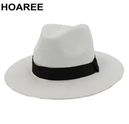 여성을위한 Hoaree Summer Sun Hats 남자 남자 고전적인 파나마 모자 해변 밀짚 모자를위한 남자 UV 보호 캡 흰색 sunhat chapeau sombero Q04380056