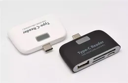 Novo USB 31 Hub T Tipo C TF SD Micro USB Adapter Combo Card Reader com função OTG para Android Phone PC2549152