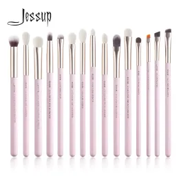 Pincéis jessup 15pcs pincéis de maquiagem definir kits de pincel de maquiagem para olhos profissionais Eyeliner Eyeliner Eyeliner Blending Brochas Brochas T294