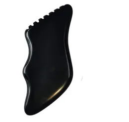 Yüz Bian Stone Gua Sha Masaj Aracı Masaj Masajları Ayak Boyun Geri Yüz Skincare Saç Derisi Massager7562117