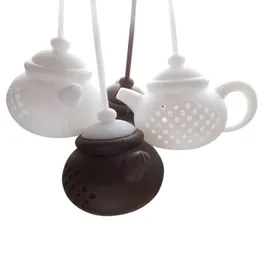 Tools Teapot Creativity Infuser Tea Silicone Shape Reusable Filter Diffuser Home Teas Maker Kitchen Accessories pot s