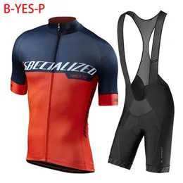 2024 Men Short Sleeve Jersey Sets Ropa Ciclismo Hombre Summer Cycling Clothing Triathlon Bib Shorts Suit Bike Uniform 240508