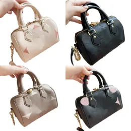 Classic hand bag designer woman bag old flower shoulder luxury bag with chain sac femme leather party crossbody bags clutch simple zipper te053 H4