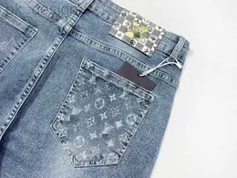 Designerskie dżinsy męskie Najwyższa jakość super miękka wysoka bawełniana tkanina dżinsowa z wyjątkowo delikatnym dotykiem i bardzo dobrym trendem tekstury dżinsy mody dżinsy nowe dżinsy
