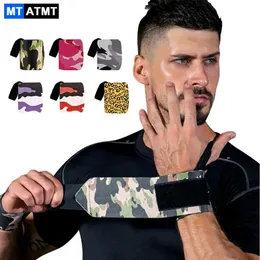 MTATMT 1Pcs Sport Weight Lifting Wristband Wrist Support Gym Training Bar Fitness Padded Thumb Brace Strap Wrap 240423
