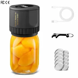 Popular Product Battery Vacuum Sealer Electric USB Charging Vacuum Sealer Pump Mason Jar Vacuum Baler with Starter Kits