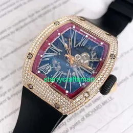RM Luxury Watches Mechanical Watch Mills Watch Series RM023 Мужские часы Автоматические механические часы Swiss World Watch STTF