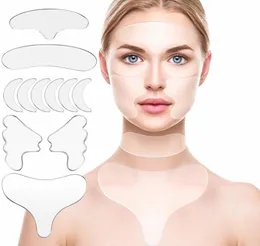 16PCS /11PCS Reusable Thin Face Stickers Facial Line Wrinkle Sagging Skin Lift Up Tape Frown Lines Forehead Anti-Wrinkle Patch8017958