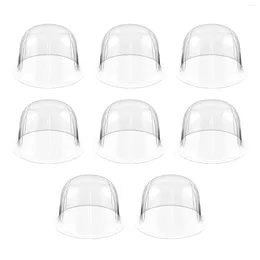 Hooks 8pcs Hats Dome -Stützhalter Form Beschützer Kunststoff -Display -Ständer für Heimreise