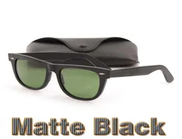 Hochwertige Männchen Sonnenbrille Matt Black Metall Scharnier Designer Brille UV -Schutzmody Plank Männer Sonnenbrasse Luxus Womens G2132645