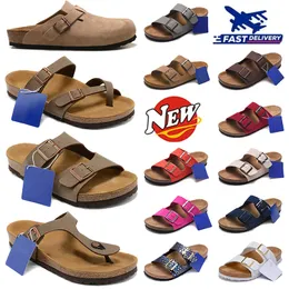 2024 BURKENSTOCK BOSTONS CLOGS CLOG DESIGNER TORYS SLIDER PLATFORM TILLGIFTER Kvinnor Män Berkinstockskor Slide Favorit Sandaler Stocks Woman Sliders Mens Sliders