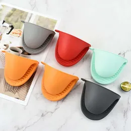 Mitts Silicone Potholder Kitchen BBQ Luvas anti-escaldamento