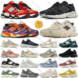 Designer -Sneaker Neu 9060 Freizeitschuhe Creme Drei schwarze Driftwood Kirschblüten rosa grüne Wildleder Sky Blau rotes Gelb 9060er Männer- und Frauen Sportarten Freizeitschuhe