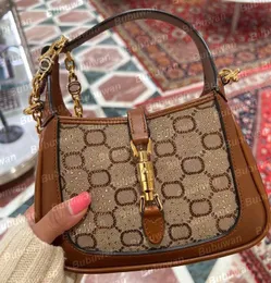 9A Tasarımcı Jackie 1961 Çanta Omuz Kristal Mini Çanta Lüksler Çantalar En Kaliteli Tasarımcı Crossbody Bag Hobo Bags Gerçek Deri Kadınlar