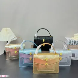 Nya designer axelväskor lyxiga handväskor mode kvinnor äkta läder orgelväska kors body väska trendiga gyllene kedjor ormspänne plånböcker