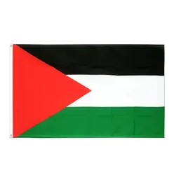 Shpping in Stock Nations -Flaggen 3x5ft 90x150 cm Hangple Ps Palästina Flagge des palästinensischen Banners für Innenländer im Freien Decorati6147037