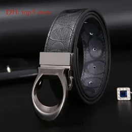 Coache Belt Luxury Mens Belt Designer Belt Knight Print Design 105-125cm Zinc Eloy Buckle Mens Belt Fashion Versatile Style Double-Sided Coache 3190