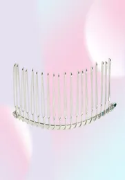 50pcs 10 20 30 diş düğün gelin diy tel metal saç tarak klipsleri diy saç bulguları Accessories5427828