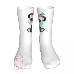 Calzini da uomo Kawaii Panda Fashion femminile adorabile animale di alta qualità per tutto l'anno Gift Longsocks