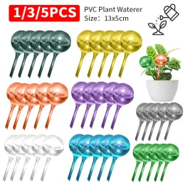 Kits 15 Plant Self Watering Ball Automatic Watering Device Clear Plastic Plant Water Bulbs Drip Irrigation System for Indoor Potted
