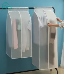 أغطية تخزين خزانة الملابس للملابس غلاف غلاف فساتين بدلة ملابس الملابس منظم معلقة معلقة يرتدي حقيبة 9523537