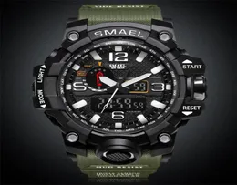 Smael Brand Men Fashion Waterproof Stop Owatch Quartz Watch Mens Sport orologi Casual Digital Orologio Maschio Renogio Masculino 201875202