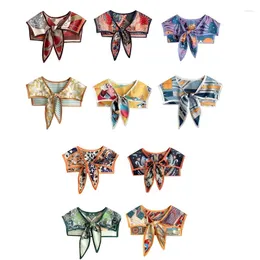 Scarves For Triangle Scarf Simulation Silk Shawl Scarfs Women Bandana Neckerch