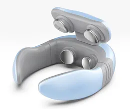 Smart 4D Electric Neck Massager Pulse المغناطيسي مسخن أشعة تحت الحمراء.