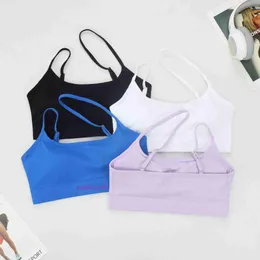 Designer Tops Sexy LUL Women Yoga Underwear Adjustable Sports BraLUL Womens Running Pilates Jumping Gathering Fitness Back Vest Summer