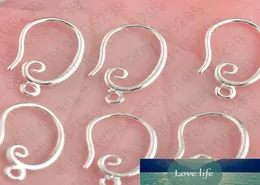 Whole 50pcs 925 Sterling Silver Hook Earring Earwire DIY Jewelry Finding Accessories5084572