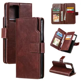 Xiaomi 11t Pro 5g Luxury Case Redmi Note 12 Pro Multi Card Leather Book Funda Redmi Note 11 Pro Plus 11 T 12S 11Sフリップカバーのケース