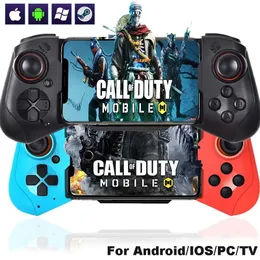 Mobile Phone Controller for iPhoneAndroidSteam Wireless Gamepad Bluetooth Gaming Controle Stretch Game Handle Joystick PC 240506
