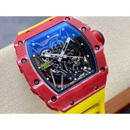 Superclone Red Watchba Tourbillon Mechanical Mmostheel RM035 RM35-02 Watch Skelet Designer Mens Watches Devils Полностью смотрят Automatic Movem 9115