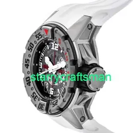 RM Luksusowe zegarki mechaniczne młyny RM028 Automatyzacja 47 mm Titan Herren Armanduhr RM028 AJ Ti-Ti STD4