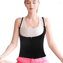 Supporto in vita Abito da sauna per donne Geste del sudore Trapping a compressione Shapewear Top Gym Esercizio versatile Shaper