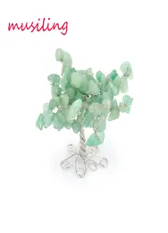 Vida Decoração de árvores Família exibir bens de pedras de gemas naturais reiki cura -pêndulo Acessórios amuletos de amuleto Mulheres mensagens de joalheria5945566