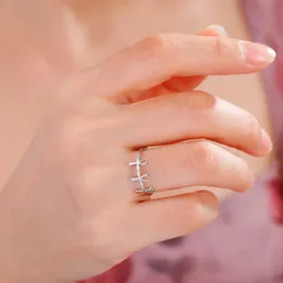 Anéis de casamento skyrim amulet egito ankh anel cruzado anel de aço inoxidável anéis