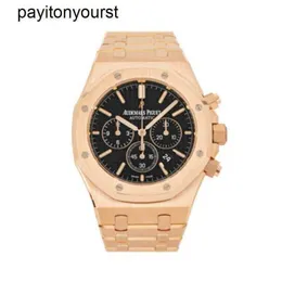 Designer Audemar Pigue Watch Royal Oak APF Factory Chrono Auto Oro Orologio Da Uomo 26320or.oo.1220or.01