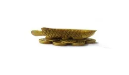 Fengshui Wealth Arowana Fish Lucky Fish Statue Figurine DecorationWealth Amulet3776172